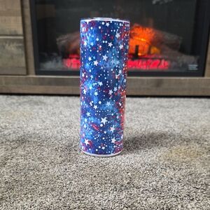 Starry Red & Blue 20 oz Tumbler